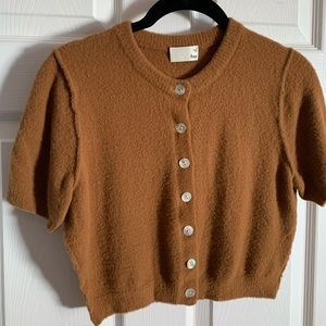 Aritzia Wilfred Cropped Cardigan